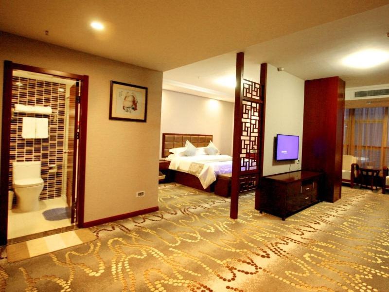 Greentree Inn Jiangxi Jindezhen People Square Jindin Business Hotel Jingdezhen Exterior foto