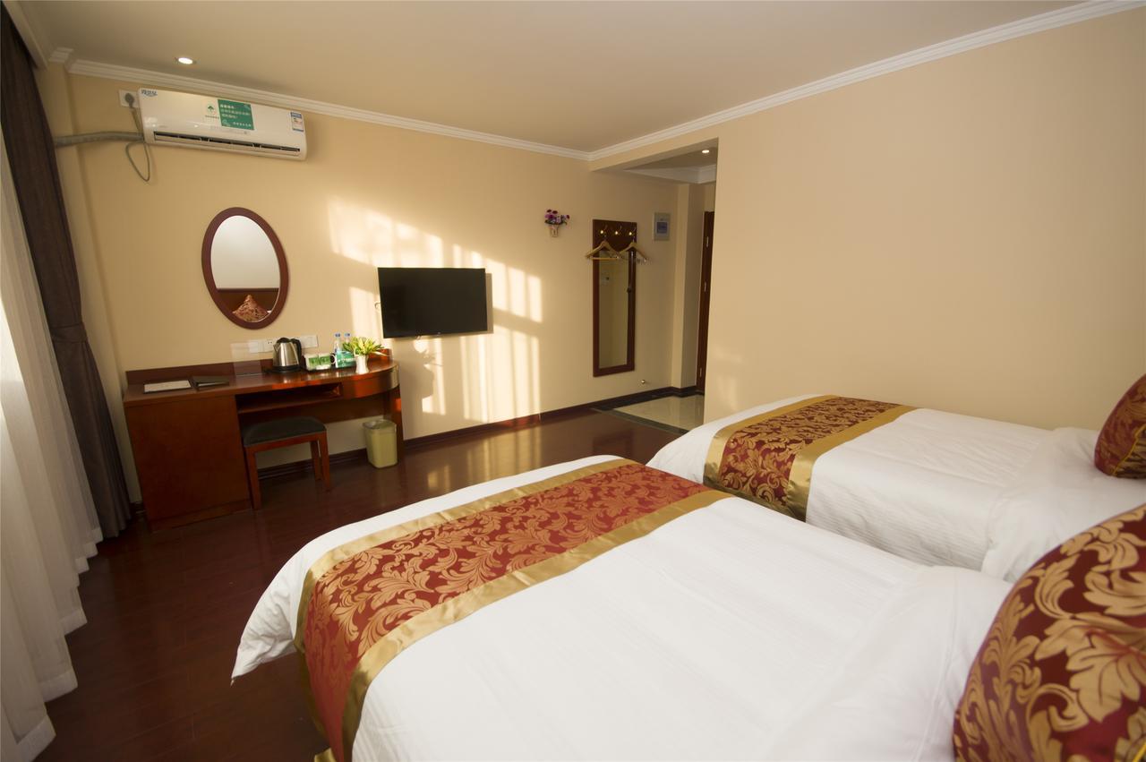 Greentree Inn Jiangxi Jindezhen People Square Jindin Business Hotel Jingdezhen Exterior foto